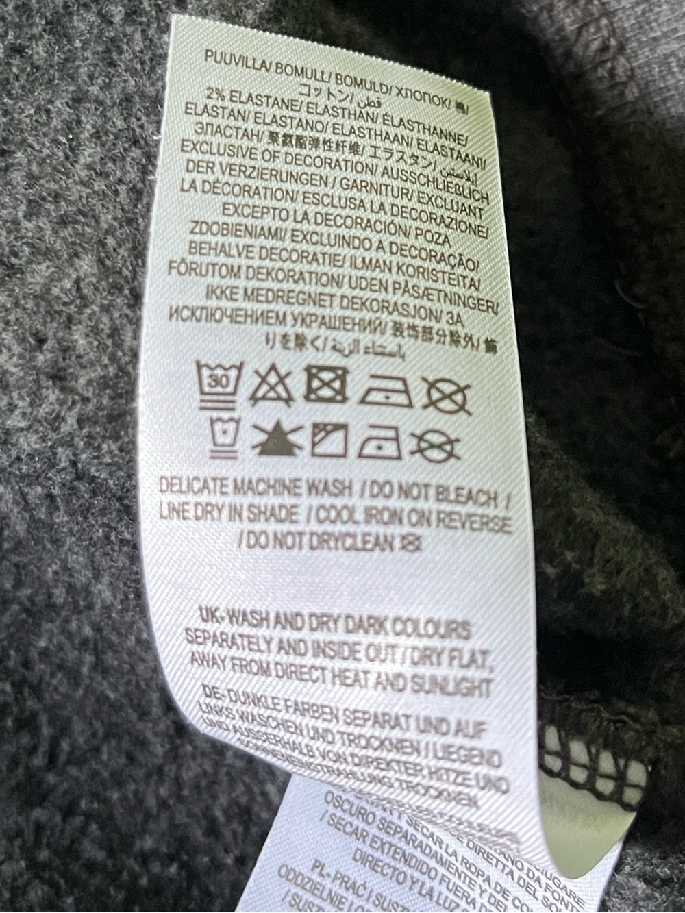 Boden Toucan Gray Cotton Sweatershirt - Picture 15 of 15